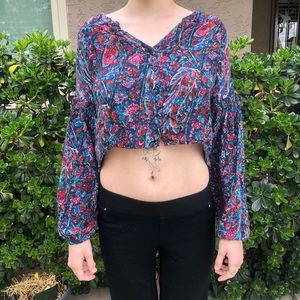 Cutest little Ecote flower blouse
